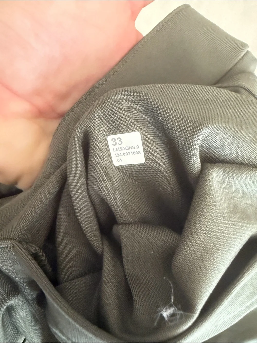 Lululemon ABC Warpstreme Men's Olive Green Stretch Pants
